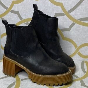 Mia Alejandro Platform Lug Boots